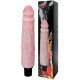 Вибратор Realistic Cock Vibe телесного цвета - 25,5 см.