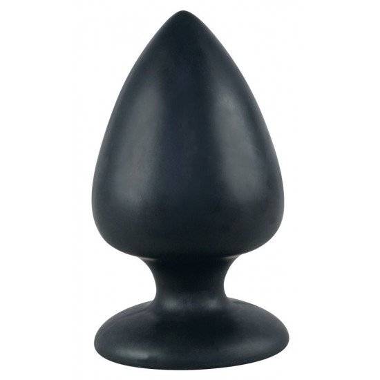 Большая чёрная анальная втулка Black Velvet Extra XL - 14 см. Большая чёрная анальная втулка Black Velvet Extra XL - 14 см.