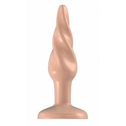 Телесная анальная пробка Butt Plug Rounded 3 Inch - 7,6 см.