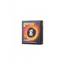 Классические презервативы с обильной смазкой Ganzo Classic - 3 шт.