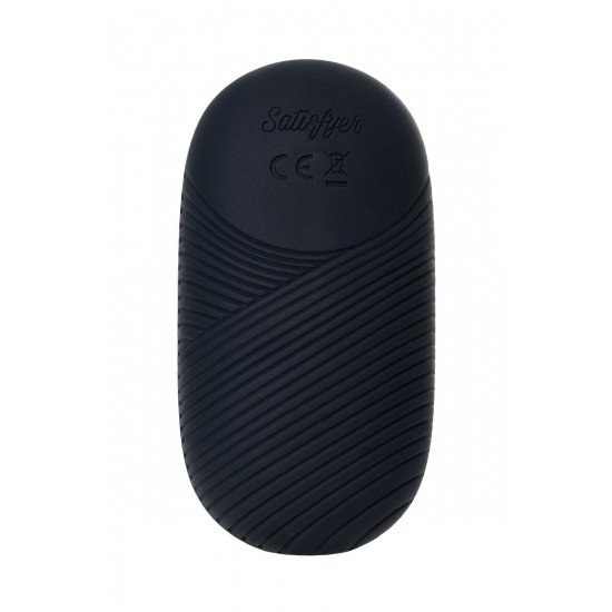 Черный вибромассажер Satisfyer Dark Desire
