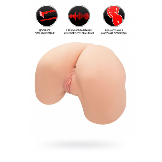 Вагина с вибрацией и ротацией Adel 001 Real Hips
