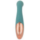 Бирюзовый вибратор для точки G The Magician G-Spot Vibrator - 19 см.