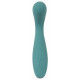 Бирюзовый вибратор для точки G The Magician G-Spot Vibrator - 19 см.