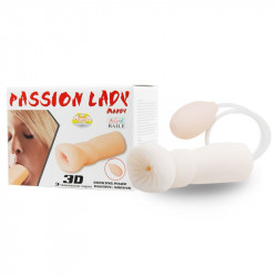 Мастурбатор Passion Lady Mandy с помпой для имитации посасывания