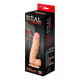 Телесный фаллоимитатор из неоскин REAL Standard - 15,5 см.