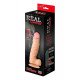 Телесный фаллоимитатор из неоскин REAL Standard - 15,5 см.