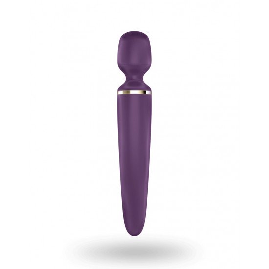 Фиолетовый вибратор Satisfyer Wand-er Woman