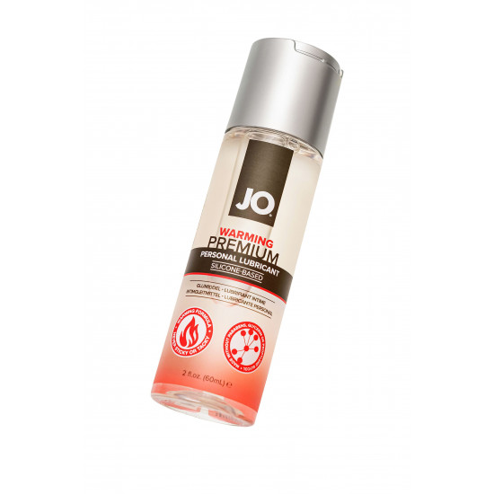 Возбуждающий лубрикант на силиконовой основе JO Personal Premium Lubricant  Warming - 60 мл.
