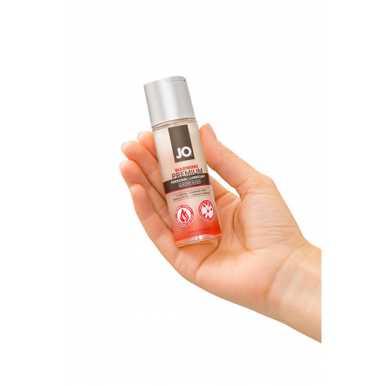 Возбуждающий лубрикант на силиконовой основе JO Personal Premium Lubricant  Warming - 60 мл.