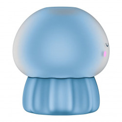Голубой вакуумный стимулятор клитора в форме медузы Satisfyer Jelly-cious