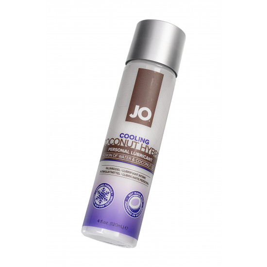 Водно-масляный лубрикант с охлаждающим эффектом JO Silicon free Hybrid Lubricant COOLING - 120 мл.