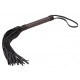 Серая многохвостовая гладкая плеть Elegant Flogger - 39 см.