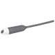 Серый вибратор для уретры Silicone Dilator