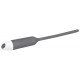 Серый вибратор для уретры Silicone Dilator