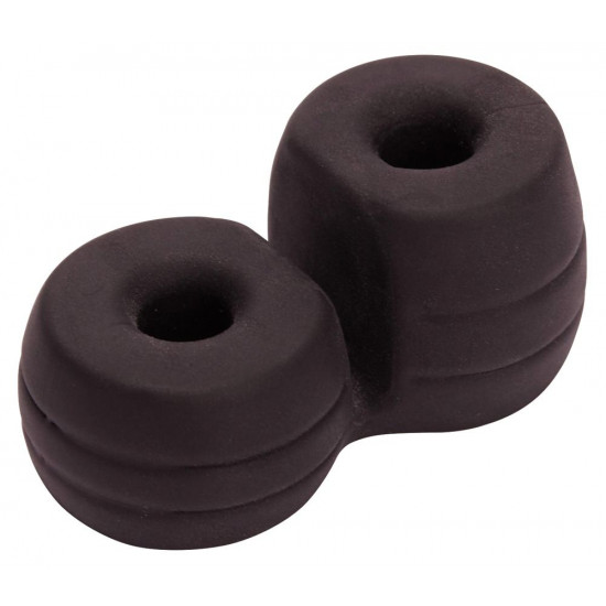 Широкое эрекционное кольцо с подхватом мошонки Thick Cock   Ball Ring