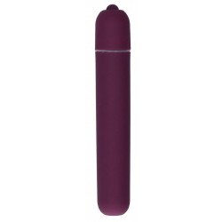 Фиолетовая вибропуля Bullet Vibrator Extra Long - 10,5 см.