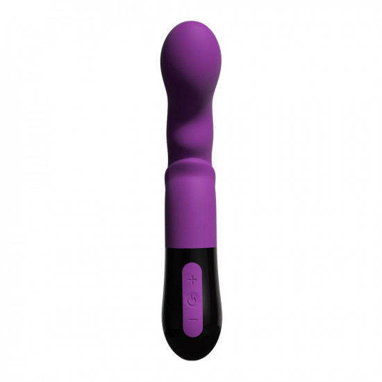 Фиолетовый вибратор Adrien Lastic Nyx 2.0 - 20,7 см.