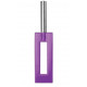 Фиолетовая шлёпалка Leather Gap Paddle - 35 см.