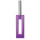 Фиолетовая шлёпалка Leather Gap Paddle - 35 см.