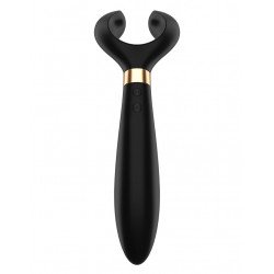 Чёрный вибромассажер для пар Satisfyer Endless Fun