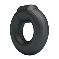 Черное эрекционное кольцо Kayke