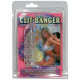 Прозрачная насадка с шипами и клиторальной шишечкой CLIT-BANGER SLEEVE IN CLEAR