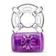 Фиолетовое эрекционное виброкольцо One Night Stand Vibrating C-Ring