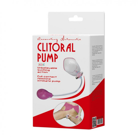Автоматическая помпа для клитора и половых губ с вибрацией Clitoral Pump