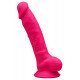 Розовый фаллоимитатор-реалистик Premium Dildo 7  Model 1 Premium - 17,5 см.