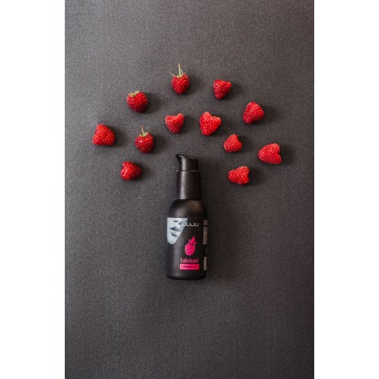 Съедобный лубрикант JUJU Raspberry с ароматом малины - 150 мл.
