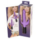 Сиреневый тройной вибратор Triple Vibrator - 22,2 см.