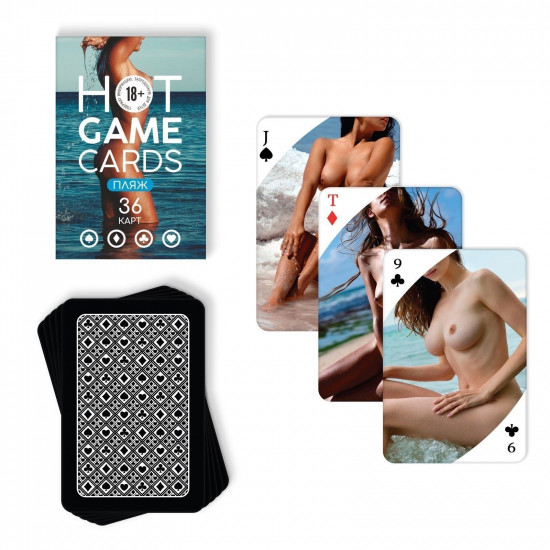 Игральные карты Hot Game Cards «Пляж»