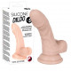 Телесный фаллоимитатор Silicone Dildo Size S - 15 см.