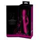 Фиолетовый вибратор 3 Function Vibrator с вращением бусин - 23 см.