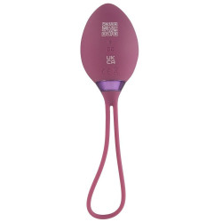 Фиолетовый вагинальный шарик ROVANA RC Love Ball