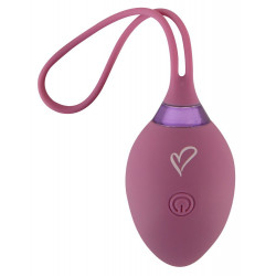 Фиолетовый вагинальный шарик ROVANA RC Love Ball