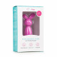 Розовый мини-вибратор Mini Bunny Vibe - 8 см.