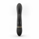 Черный вибратор-кролик Dorcel Glam Rabbit - 21 см.