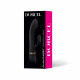 Черный вибратор-кролик Dorcel Glam Rabbit - 21 см.