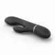 Черный вибратор-кролик Dorcel Glam Rabbit - 21 см.