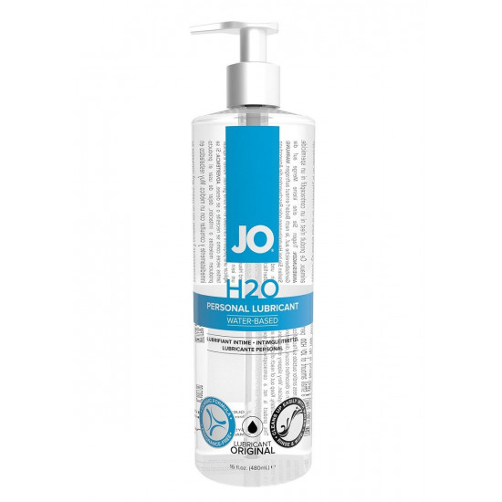 Лубрикант на водной основе JO Personal Lubricant H2O с дозатором - 480 мл.