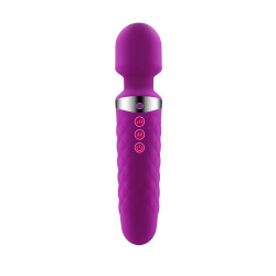 Фиолетовый wand-вибратор Be Wanded - 20 см.
