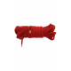 Красная веревка Deluxe Bondage Rope - 10 м.