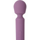 Сиреневый wand-массажер Mini Emma Neo - 14 см.