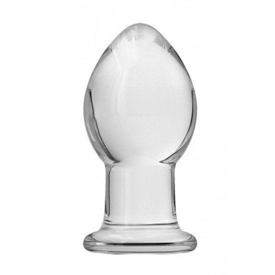 Стеклянная анальная пробка Crystal Small - 6,2 см.