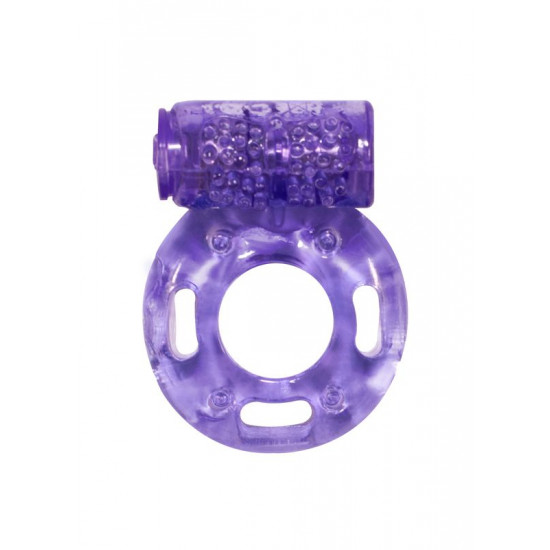 Фиолетовое эрекционное кольцо с вибрацией Rings Axle-pin Фиолетовое эрекционное кольцо с вибрацией Rings Axle-pin