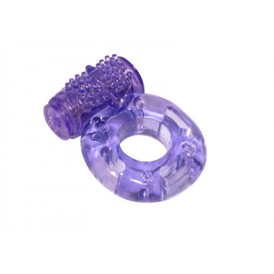 Фиолетовое эрекционное кольцо с вибрацией Rings Axle-pin Фиолетовое эрекционное кольцо с вибрацией Rings Axle-pin