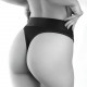 Черные трусики для ношения клиторального стимулятора Panty Lover - size L