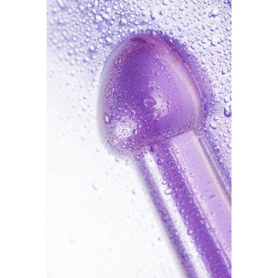 Фиолетовый фаллоимитатор Jelly Dildo S - 15,5 см.